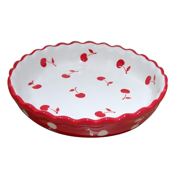 Ceramic pie plate